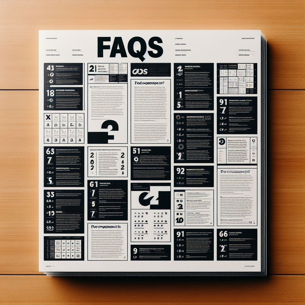 image depicting FAQs